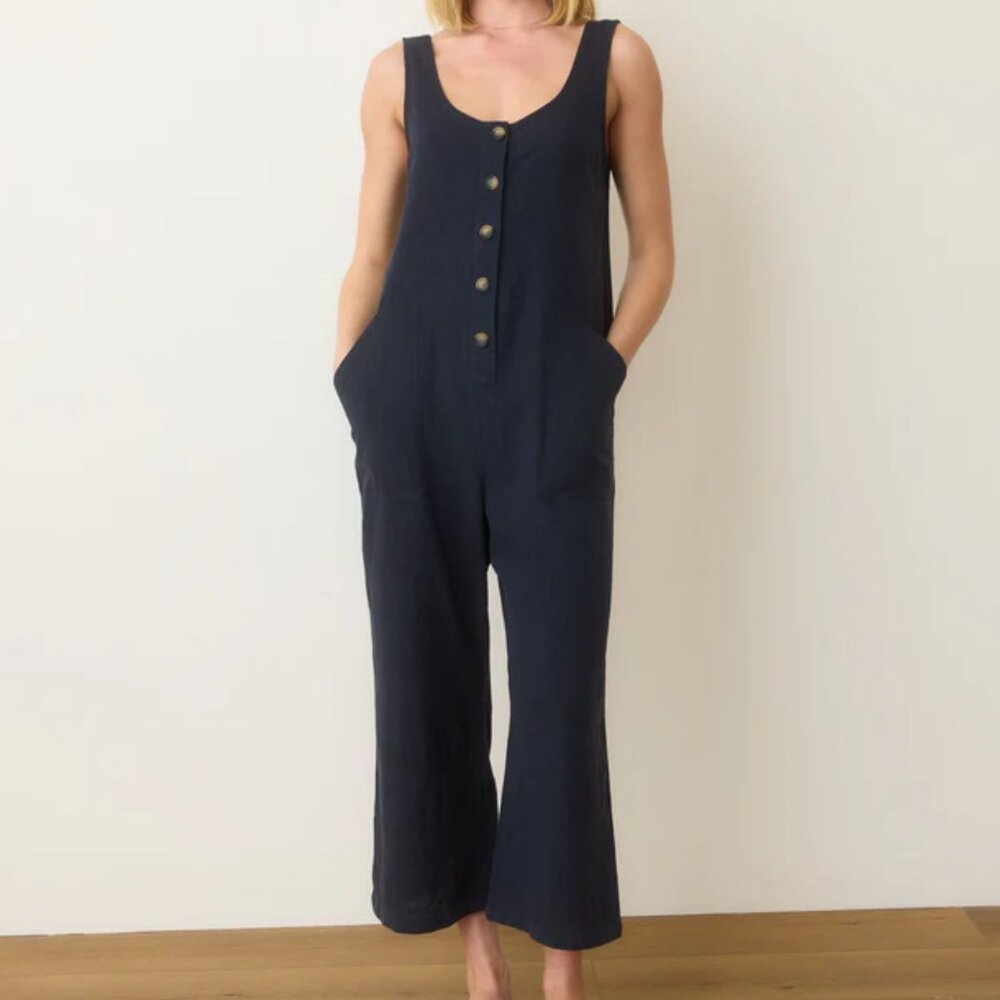 Marine Layer - Sydney Jumpsuit in Blue Ink